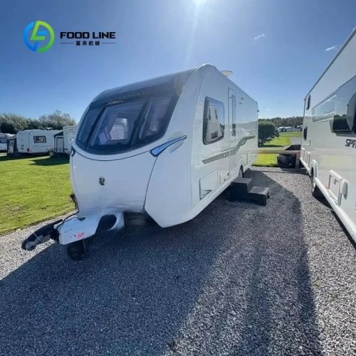 Custom 21ft Spacious Travel Trailer Camper – 7-Passenger 4x4 RV Caravan Mobile Camping Home