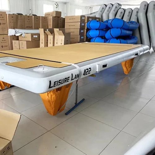 Inflatable Floating Swim Platform Pontoon Dock for Boats