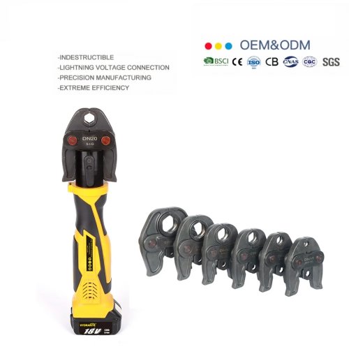 Dụng cụ ép thủy lực cầm tay chạy pin dùng cho ống điện và ống nước