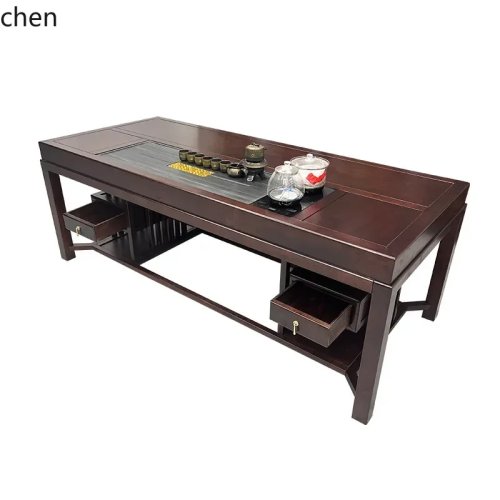 TQH7.2 High-End Tea Table and Chair Set – New Chinese Style Zen Tea Table for Home