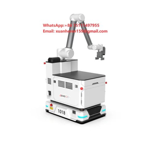 Robot AGV mobile avec bras collaboratif 6 axes pour le picking automatisé en entrepôt