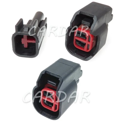 1 ชุดขั้วต่อ pigtail หัวฉีดน้ำมันเชื้อเพลิง 2 ขา EV6 EV14 USCAR สำหรับ SR20DET RB30 GTR FAST LS2 LS3 ปลั๊กอเนกประสงค์