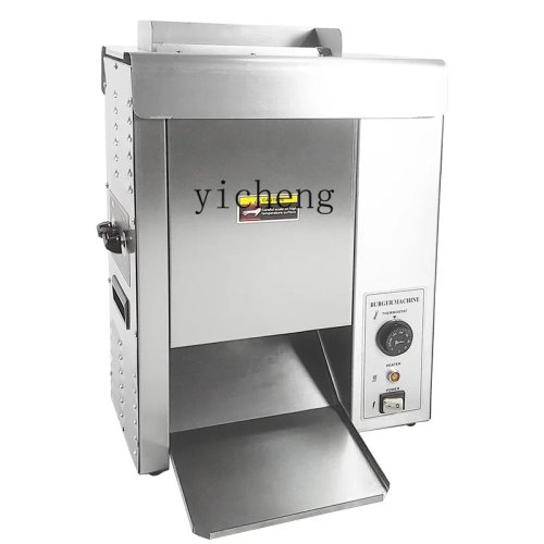 Commercial Automatic Heating Vertical Chain Conveyor Toaster Hamburger Baking Machine