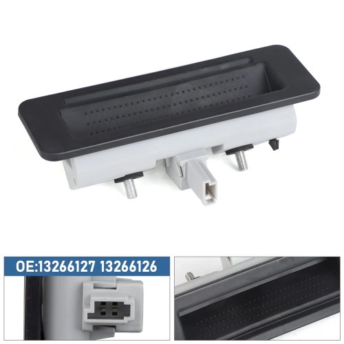 Trunk Lid Lock Handle Shell for Opel Vectra C 2002-2008 - Tailgate Opening Button Cover 13266127 13107621