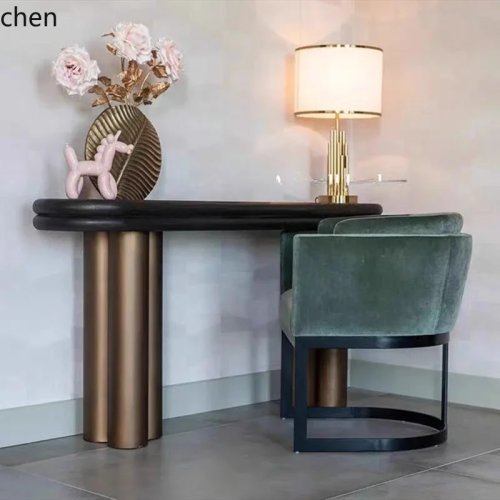 Consola de recibidor para departamento pequeño - también mesa de bar