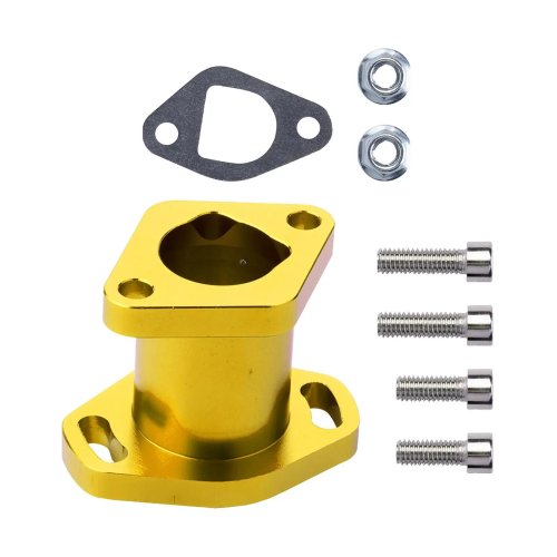 Durable Aluminum Alloy Carburetor Intake Boot Connector for Honda Dio AF18 Motorcycle Modification