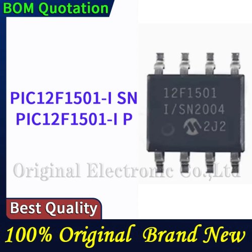 PIC12F1501-I/SN PIC12F1501-I/P 8-Bit Microcontroller IC with PC Shell