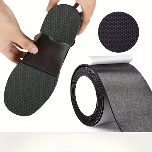 YITAPE Self-Adhesive Shoe Sole Protector, Non-Slip Noise-Reducing Repair Tape for High Heels Sneakers, Anti-Wear Sticker 5/10CM