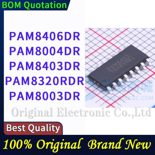 PAM8406DR PAM8004DR PAM8403DR PAM8320RDR PAM8003DR PC Shell