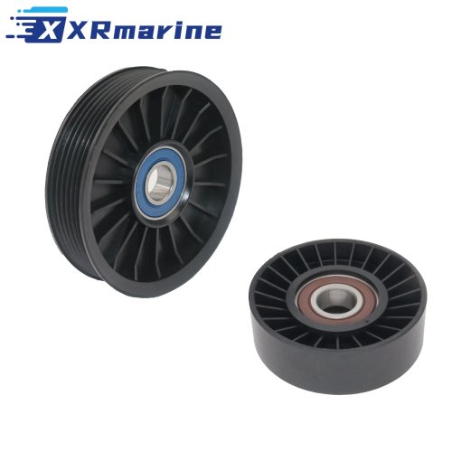Mercruiser V6 V8 Serpentine riem looprol set 4.3 5.0 5.7 6.2L MPI 864625T 8M6500024 865598