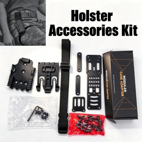 Modularer Pistolenholster-Adapter aus Metall für QLS-Plattform, taktisches Schnellwechsel-Montagekit Holsterzubehör