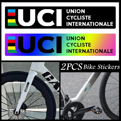 Calcomanías reflectantes láser para cuadro de bici y moto, stickers decorativos