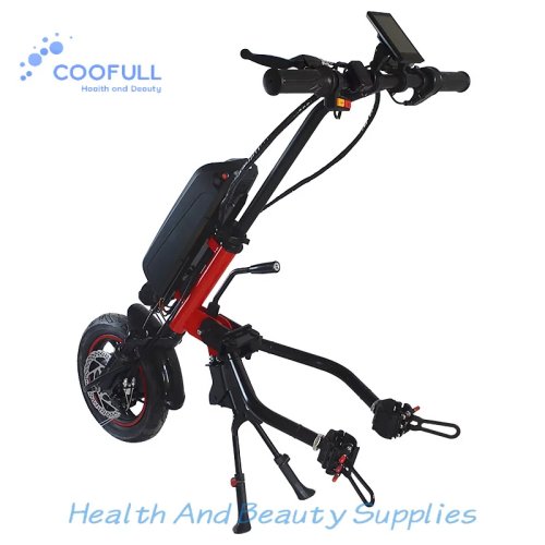 Coofull Elektrische Handbike voor Rolstoel Yveelt YVE 12 36V/48V 350W Borstelloze Motor Voorwielaandrijving Ondersteuning, CE-gecertificeerd