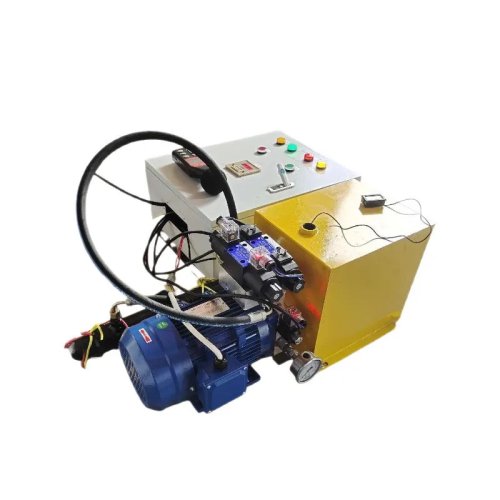 1,5-kW-Hydraulikaggregat, intelligente integrierte AC-Hydraulikstation mit Elektroschaltschrank, industrielle Hydraulikeinheit