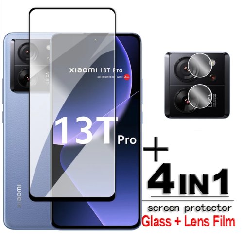 Xiaomi 13T Pro 5G / 13T 用 2.5D 強化ガラスフィルム 6.67インチ 全面保護 画面保護シート