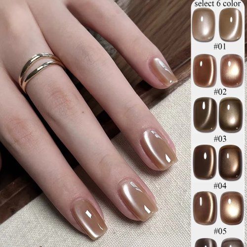 1 ud WS Autumn Moon Night Ojo de Gato Esmalte de Uñas en Gel 2026 Nuevo, Iluminador y Multiusos, Popular en Todas las Estaciones, Nail Art para Salón de Uñas