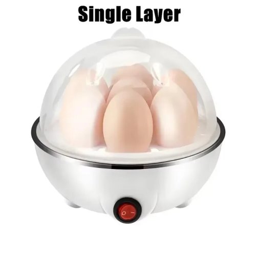 Cuociuova Elettrico Multifunzionale 220V, Cuocivapore Rapido per Mais, Latte, Uova, Cucina, Spina EU/US