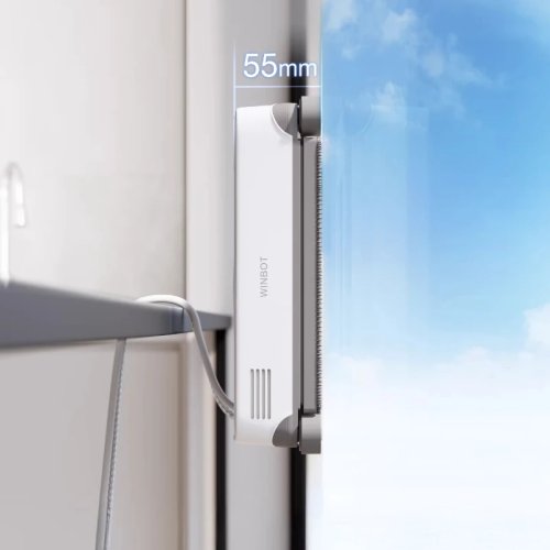 ECOVACS WINBOT MINI2 スマート窓掃除ロボット 8000Pa ガラス用吸引クリーナー 100-240V