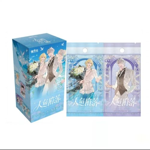 Cartas coleccionables The Mermaids Fall Bolsa ciega Serie Island Mark Lan Bo Bai Chu Juego de cartas coleccionable Recuerdo novedad Regalo para fans