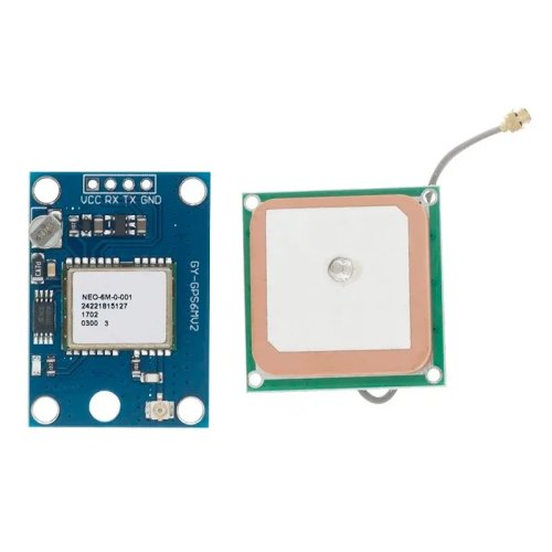 Módulo GPS NEO-6M GY-GPS6MV2 NEO6MV2 con EEPROM integrada APM2.5 Antena 3V-5V RS232 TTL para Arduino Control de Vuelo