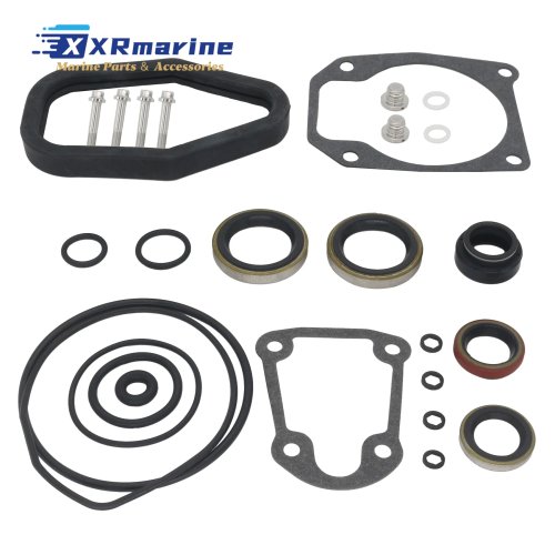 Pakking- en Afdichtingsset voor Onderwaterhuis Buitenboordmotor Compatibel met Johnson Evinrude 2-takt 40-75 PK Vervangt 5000309 777558 0396349