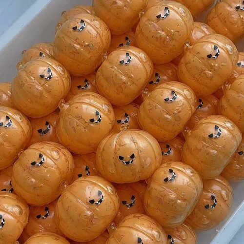 Kürbis-Geist Fidget Squeeze Spielzeug – ASMR Crunchy Stressabbau, Handentspannung, Geschenk