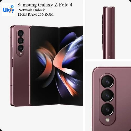 Samsung Galaxy Z Fold 4 5G Ontgrendeld Refurbished Smartphone 12GB RAM 256GB ROM NFC Opvouwbaar