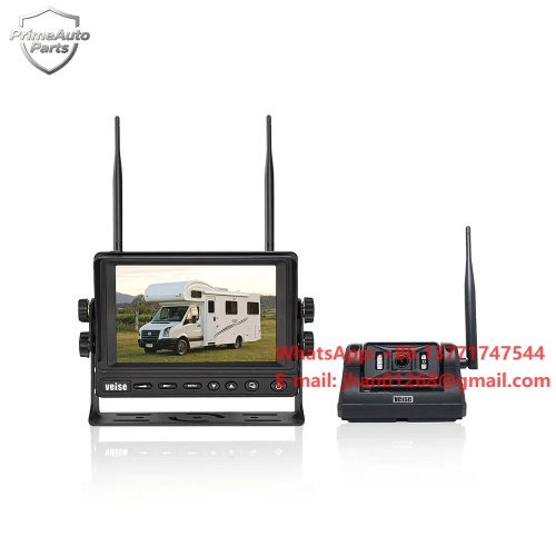 Hệ thống camera lùi không dây 5 inch kèm màn hình pin tích hợp cho xe RV/xe tải