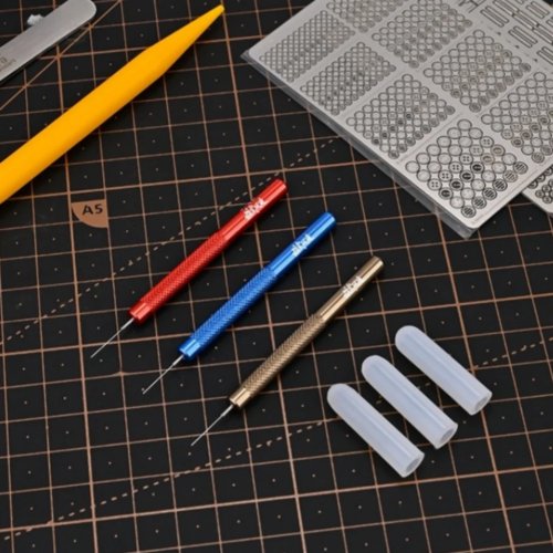 MSWZ MS107 Vareta dosadora de precisão em metal para modelismo, ferramenta de hobby DIY, nova