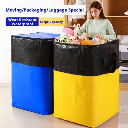 Sacs de rangement grande capacité, sacs de déménagement robustes, sacs pliables pour vêtements, sac de voyage pour dortoir universitaire