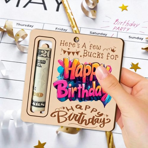 1/3Pcs Happy Birthday Decorative Clips - Colorful Card Ornaments for Car & Home Decor - Birthday Surprise Gift