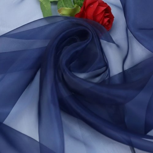 Тканина органза сітка 100x150см, легка блискуча гладка прозора кольорова марля для шиття та рукоділля