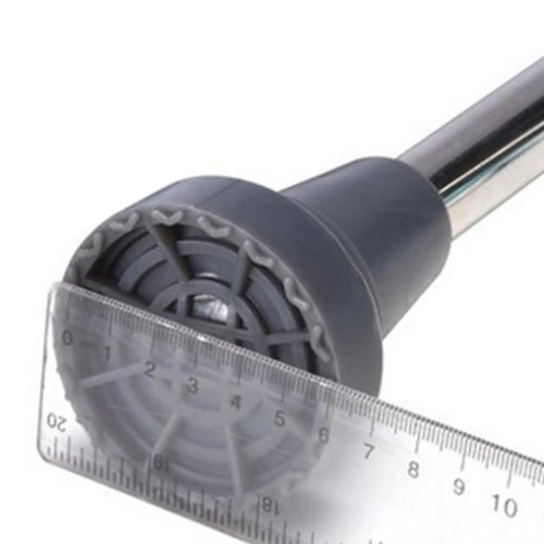 Rubber Cane Tip Replacement, Non-Slip Crutch Ferrule End Cap 8x6 cm for Walking Stick & Hiking Pole