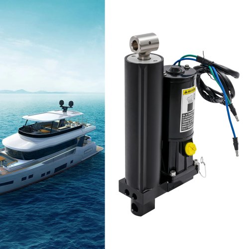 Gruppo elettrico trim e tilt per motore fuoribordo 12V 500W, regolazione altezza per barche e yacht