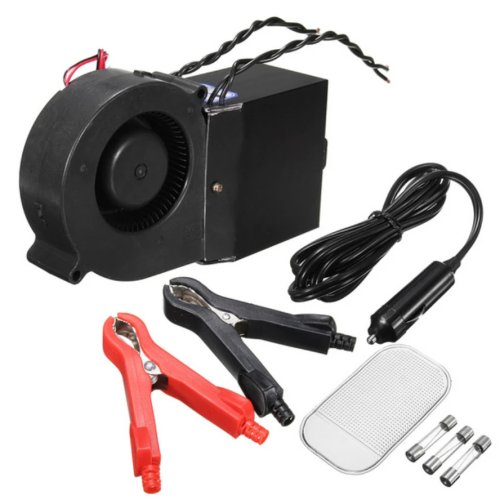 Soffiatore di aria calda per auto, ventilatore riscaldante elettrico, sbrinatore, doppia turbina, 12V/24V, 150W-500W