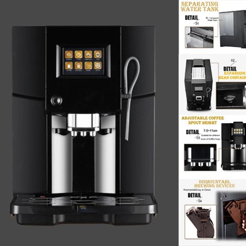 Cafetera de Espresso y Capuchino One-Touch