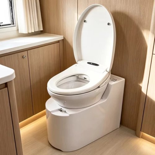 Toilette Portatile Intelligente per Camper e Caravan - Bidet Senza Odori, Biodegradabile, WC Mobile