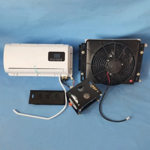 Uniwersalny klimatyzator postojowy 12V/24V APU cichy do ciężarówki kampera przyczepy