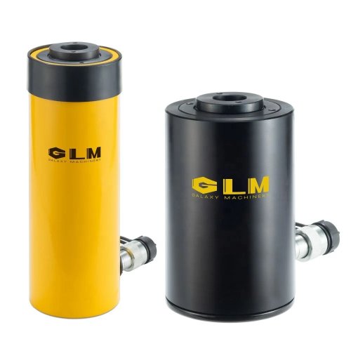 Cilindro Hidráulico Hueco de Aluminio Simple Efecto 30t, Equivalente a Enerpac, Presión de Trabajo 70Mpa, Alta Calidad