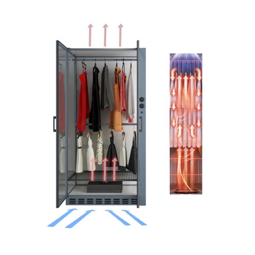 전기 자동 의류 건조기 스탠드 & 빨래 건조대, PVC 하우징, 1200W, 건조 시간 1-2시간