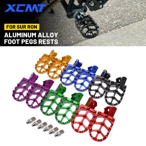 Reposapiés CNC para motos eléctricas Sur-Ron / Talaria – Pedales
