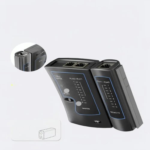 طقم كماشة ضغط RJ45 احترافية، كماشة تركيب كابل شبكة إيثرنت، فولاذ مدرفل على البارد، مجموعة أدوات يدوية مريحة