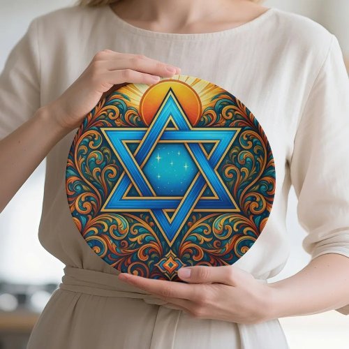 CIFBUY Elegant Hebrew Aluminum Wall Art – Waterproof Durable Metal Sign for Home, Living Room, Bedroom