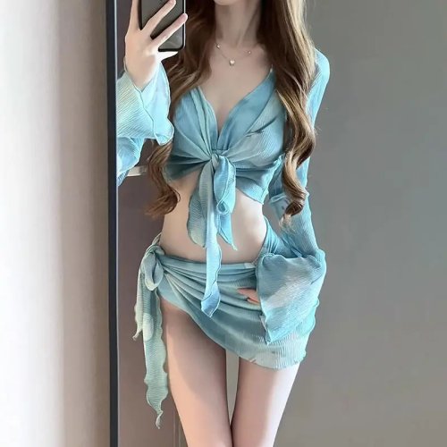 2026 レディース ビキニセット 2点式 セクシー ビーチリゾート 温泉 水着