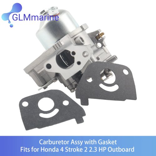 Gaźnik do Silnika Zaburtowego Honda 4-suw BF2 2/2.3KM z Uszczelką 16100-ZW6-716 16221-ZG0-801 16100-ZW6-G01