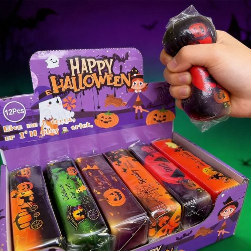 Juguete squishy Palo de Mantequilla Halloween II – Comida falsa sensorial blanda de crecimiento lento, regalo antiestrés para todas las edades