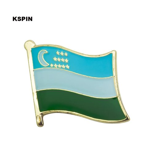 Значок Прапор Узбекистану на Рюкзак