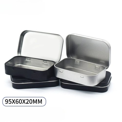 Classic Flip Iron Cigarette Case - Moisture-Resistant Portable Tobacco Box for 20 Cigarettes, Hand-Rolled Cigarette Holder, Smoking Accessories