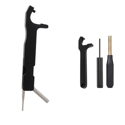 Bộ dụng cụ sửa súng 3 trong 1: lắp ngắm trước, cờ lê lục giác, tháo băng đạn, gỡ tấm nam châm và đột tháo nhanh