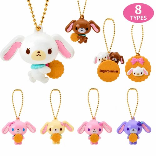Sugarbunnies Dessert Rabbit Biscuits Serie Blind Box Hanger Anime Figuur Bureaubaccessoire Sleutelhanger Cadeau